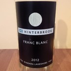 Hinterbrook Winery Franc Blanc 2012